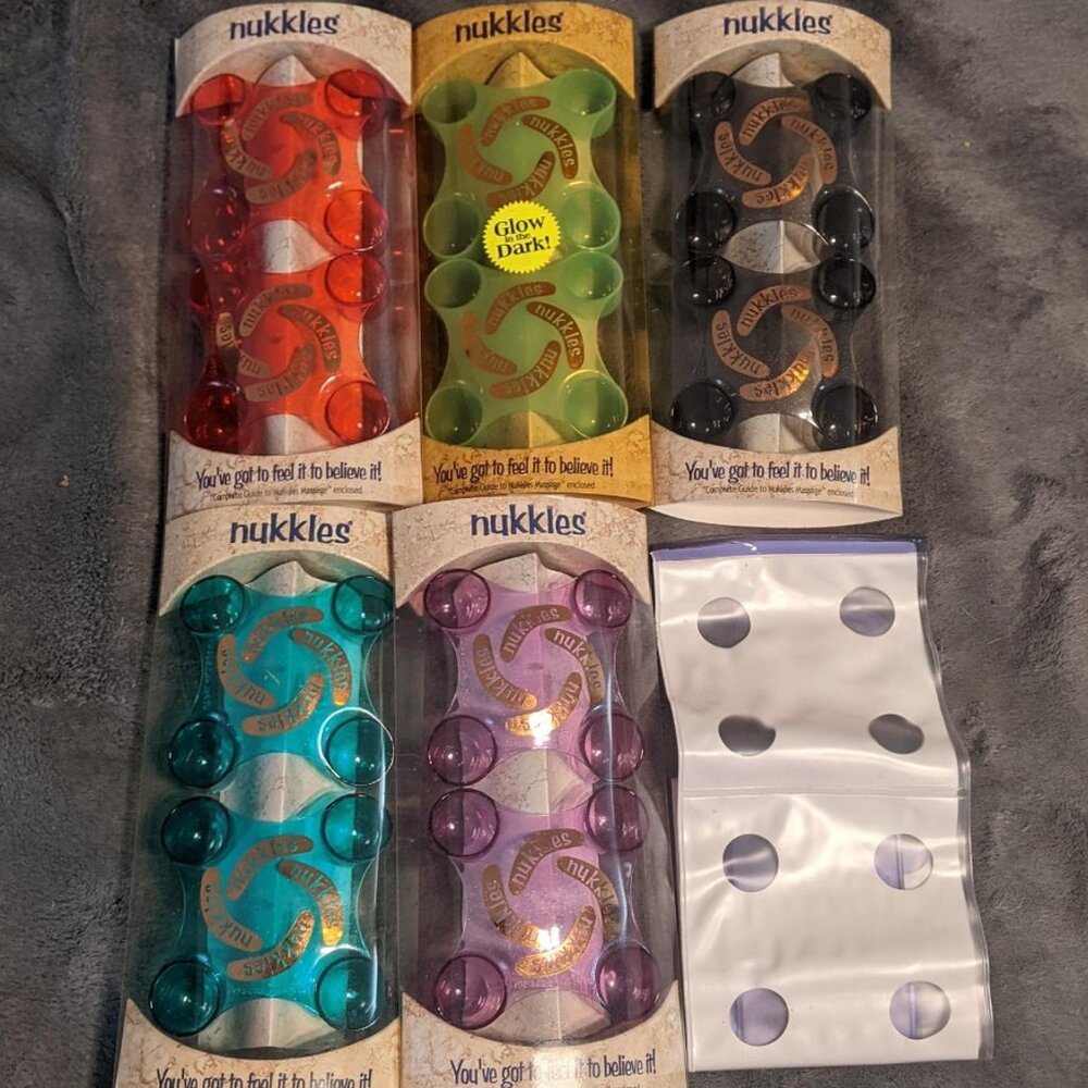 NUKKLES HAND MASSAGER lot of 5